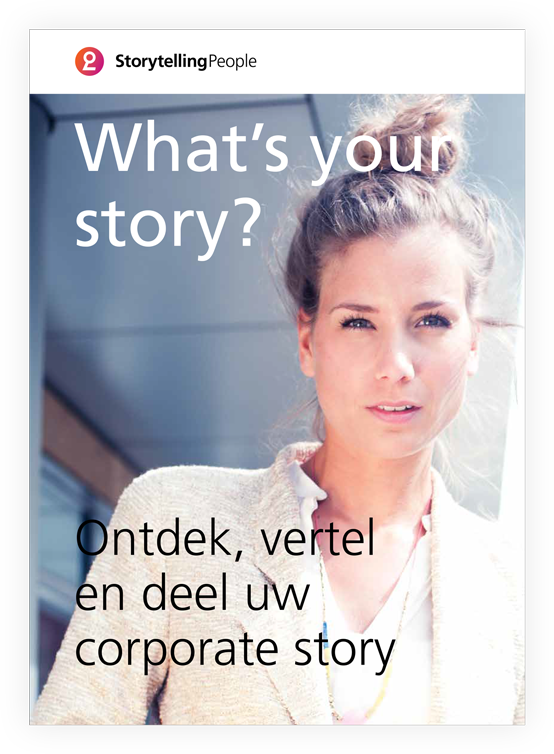 Corporate storytelling brochure